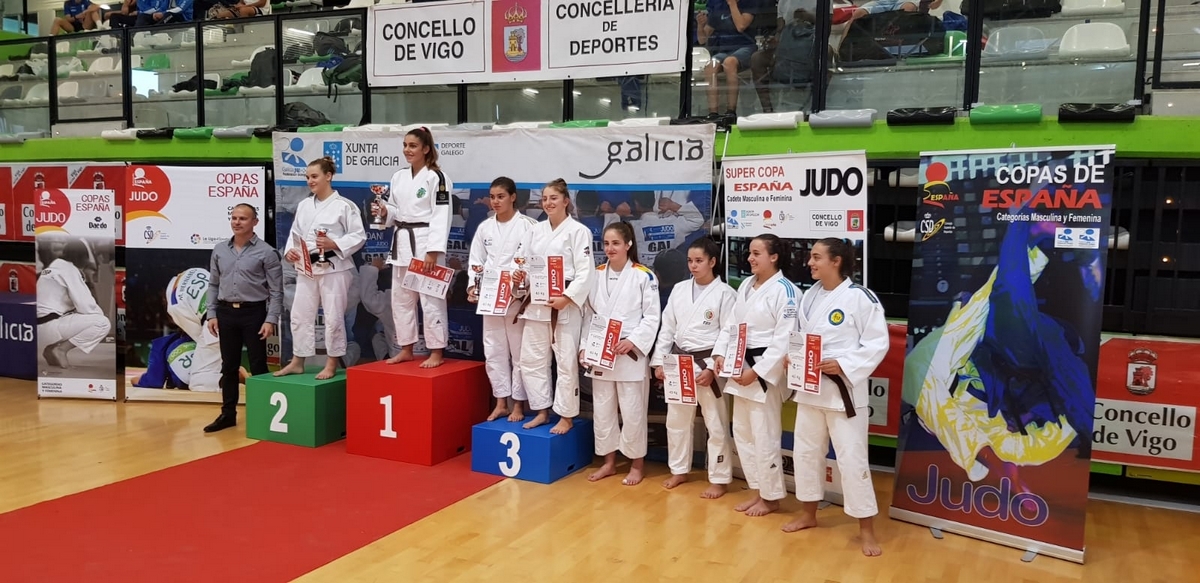 Dos medallas para los Navarros en la Supercopa de España Cadete de Vigo 13-10-18